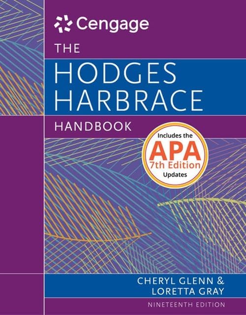 Amazon.com: The Hodges Harbrace Handbook: 9781305676442: Glenn